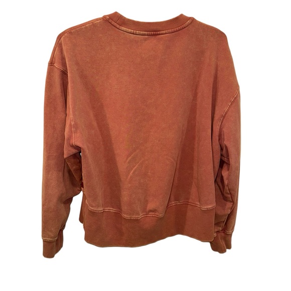 Women’s Joylab Pink Faded/Acid Wash Long Sleeve Crew Neck Sweatshirt. Size M. - Picture 6 of 8